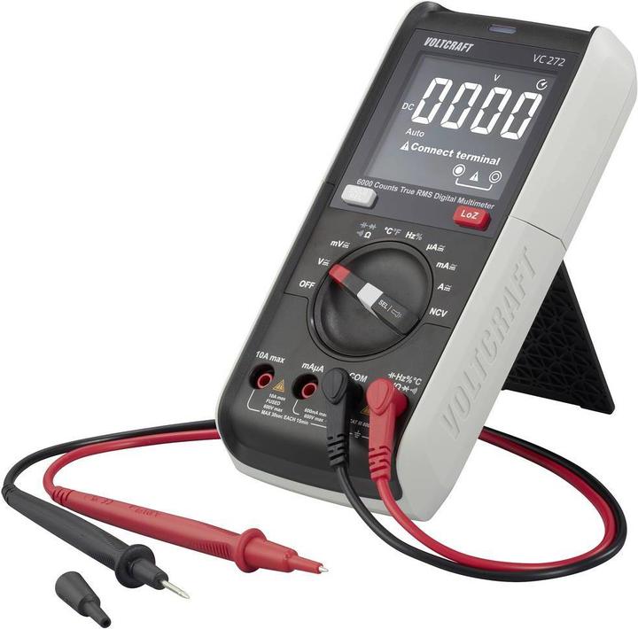 Immagine prodotto Voltcraft VC272 Multimetro portatile digitale CAT III 600 V Display (conteggi): 6000 (CAT III 600V)
