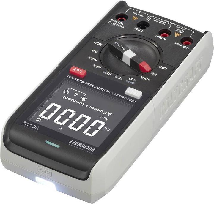 Immagine prodotto Voltcraft VC272 Multimetro portatile digitale CAT III 600 V Display (conteggi): 6000 (CAT III 600V)