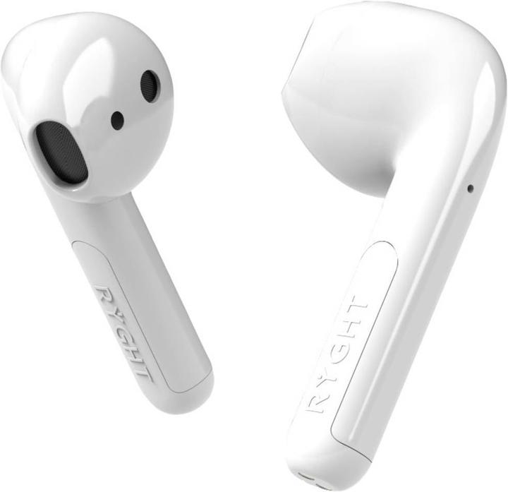 Immagine prodotto Ryght WAYS2 Auricolare In Ear Bluetooth® Stereo Bianco Indicatore di carica della batteria, auricolare (25 h, Senza fili)