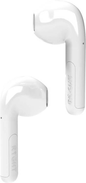 Immagine prodotto Ryght WAYS2 Auricolare In Ear Bluetooth® Stereo Bianco Indicatore di carica della batteria, auricolare (25 h, Senza fili)