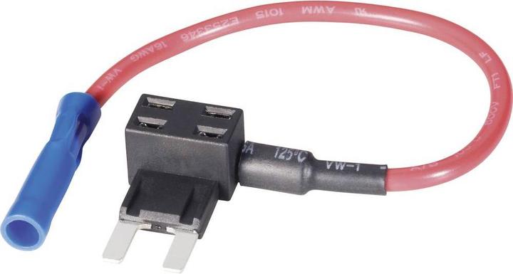 Produktbild Tru Components Flachsicherungsadapter Flachsicherung Mini 15 A 1.5 mm² 1 St. (15 A)