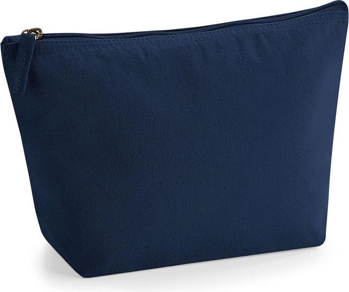 Actual product image Westford Mill EarthAware cosmetic bag made from organically grown cotton