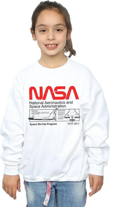 Image du produit Nasa - Sweat CLASSIC SPACE SHUTTLE - Fille (140, 146)