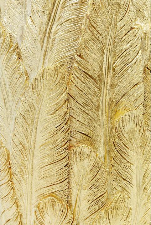 Actual product image Kare Design Vase Feathers Gold 80cm (34 x 80 cm)