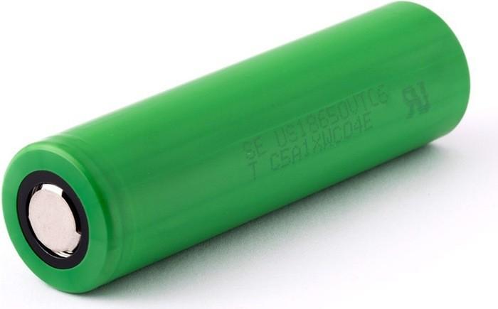 Immagine prodotto Sony US18650 VTC5 18650 batteria agli ioni di litio non protetta flattop (1 pz., 2600 mAh, Accumulatore di carica elettrica)