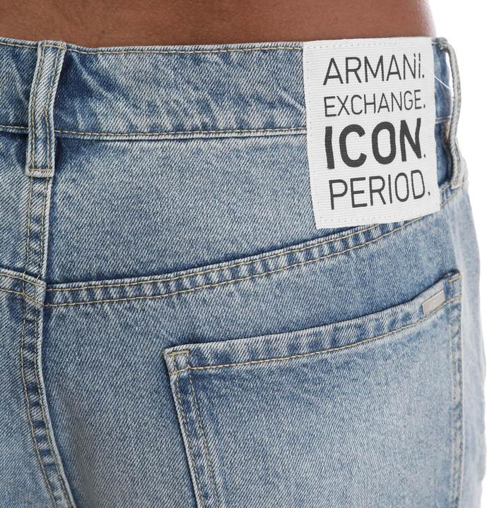 Actual product image Armani Exchange Womens/Ladies J51 Washed Carrot Fit Jeans (31)