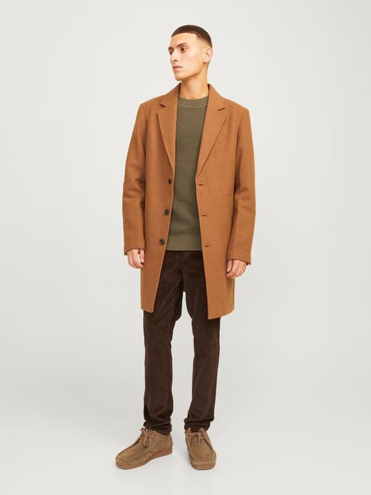 Produktbild Jack & Jones Einfarbig Strickpullover mit Rundhals Strickpullover mit Rundhals (S)