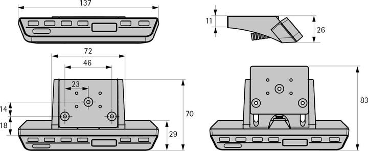 Produktbild Hettich Handschalter Comfort