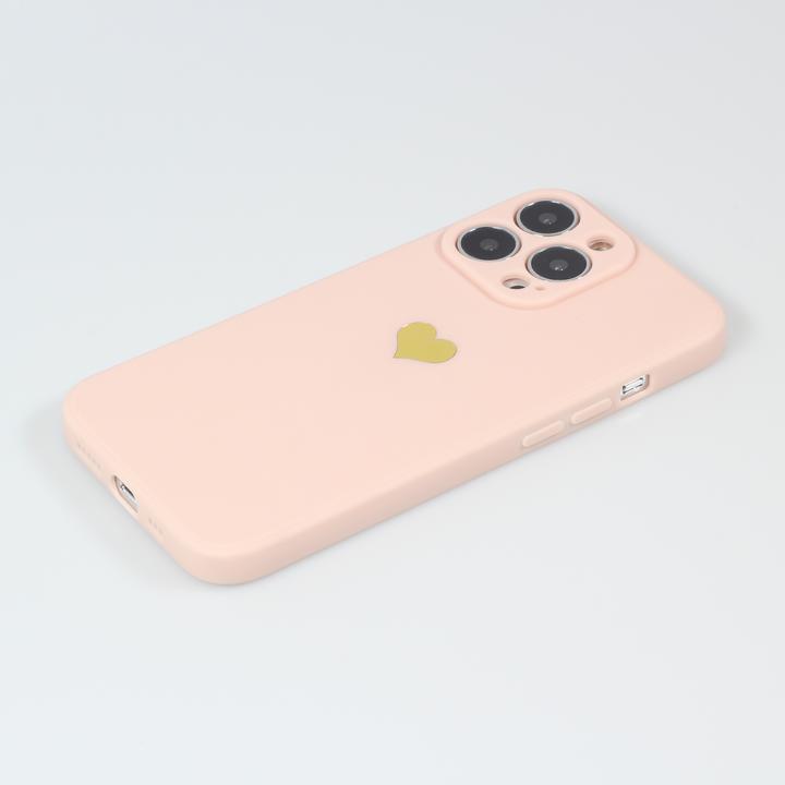 Image du produit PhoneLook Coque Silicone Mat Coeur doré (Samsung Galaxy S24+)
