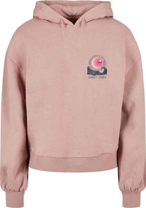 Merchcode Ladies Sunset Charm Oversized Hoody - 170047