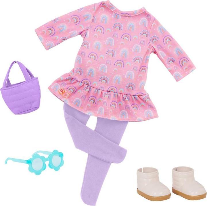 Our Generation OG - Outfit Bright as a rainbow