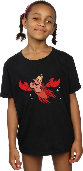 Immagine prodotto Disney The Little Mermaid Sebastian Bubbles Maglietta Ragazze (140, 146)