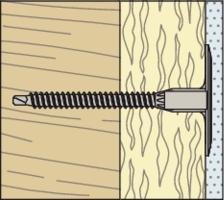 Actual product image Fischer Retaining plate with screw DHT S 30 W (500 pcs.)