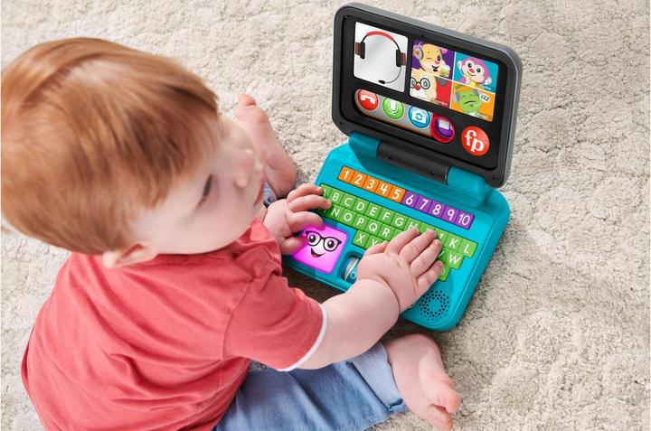 Produktbild Fisher-Price Homeoffice Laptop (Englisch, Deutsch)