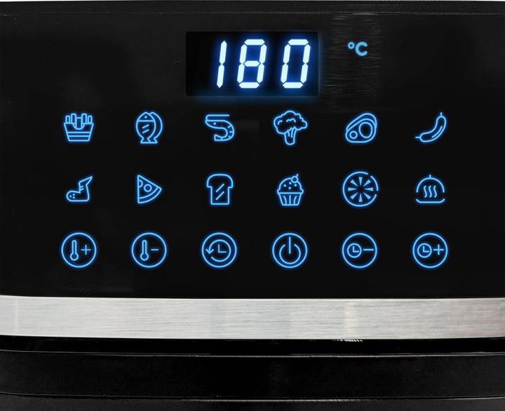 Produktbild Casativo Heissluftfritteuse mit 11 Koch-Programmen, 6,5 l, inkl. Silikonform, 1600 Watt