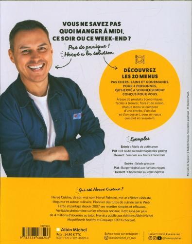 Valeurs nutritives et ingrédients Albin Michel Menus sains et pas chers pour tous les jours (Français, Palmieri Hervé, 2024)