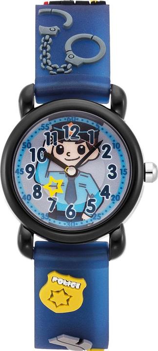Produktbild Herzengel Kinderuhr Polizei (Analoguhr, 27 mm)