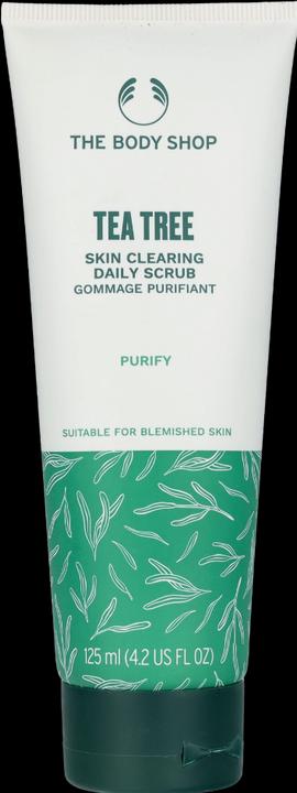 Body Shop Tea Tree Skin Clearing Daily Scrub (Reinigungstücher, 125 ml)