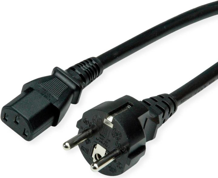 Produktbild Value Netzkabel, gerade IEC-Buchse (0.60 m)