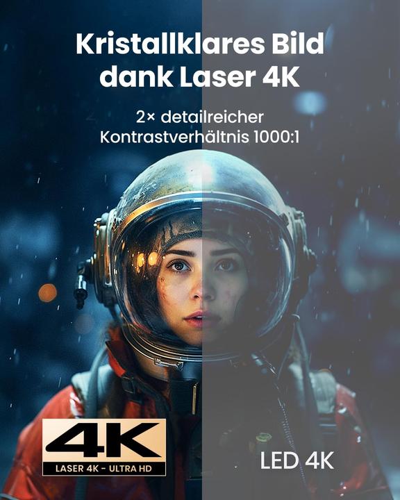 Actual product image Nebula Cosmos (UHD, 2400 lm, 1.27:1)