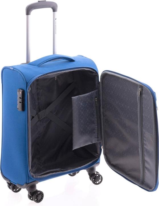 Produktbild Wüsthof 3700 4 Rollen Kabinentrolley 55 cm mit Dehnfalte (36 l, Handgepäck (bis 50l))