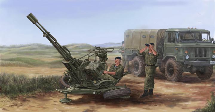 Immagine prodotto Trumpeter Cannone antiaereo russo ZU-23-2
