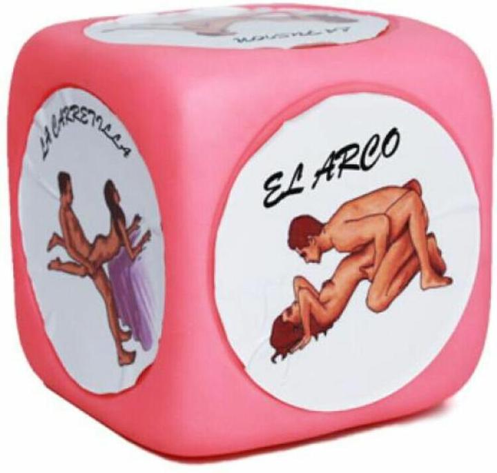 Produktbild Diablo Picante Super Gro?E Kamasutra-Haltungsw?Rfel Rosa (Würfelspiel)