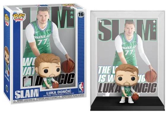 Immagine prodotto Funko Copertina NBA POP! Figurina in vinile di Luka Doncic (rivista SLAM) 9 cm