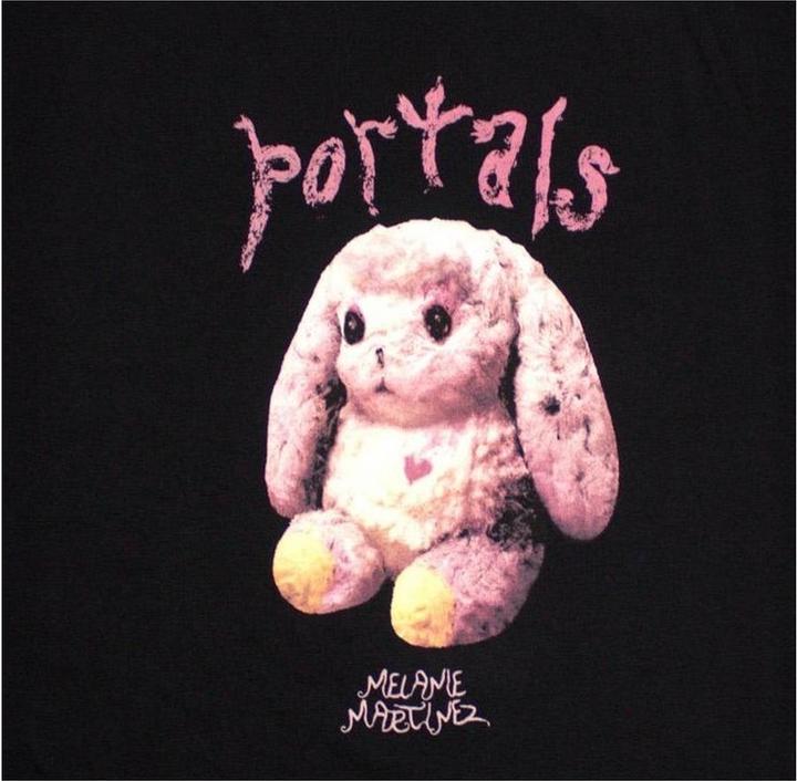 Actual product image Melanie Martinez Unisex Adult Portals Bunny T-Shirt (XXL)