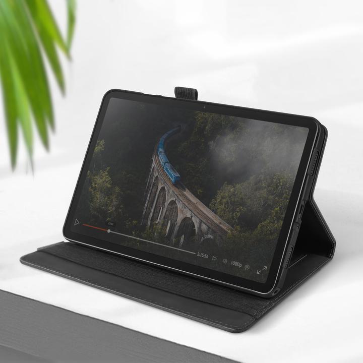 Actual product image Avizar Business case, compartments and stand function Series (Galaxy Tab A9+)