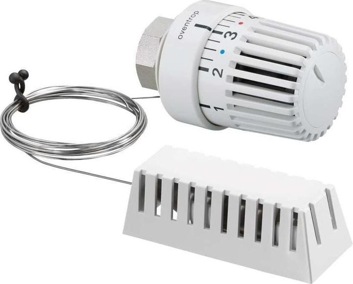 Produktbild Oventrop OV Thermostat Uni LH mit Fernfühler, weiss Kapillarrohr 2000mm