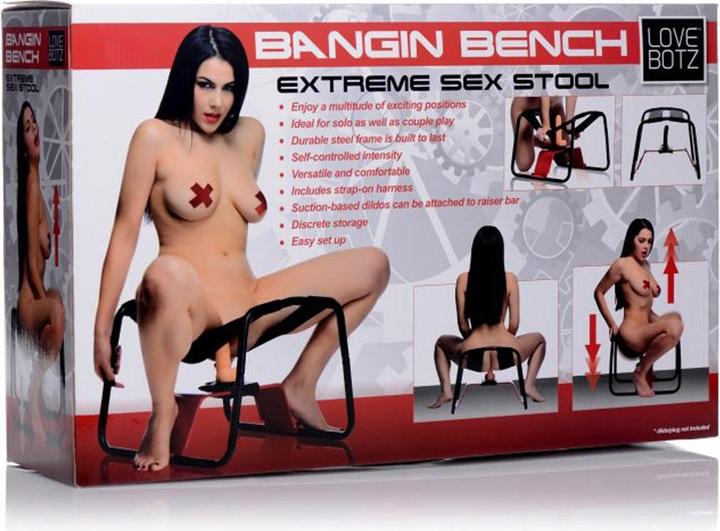 Actual product image Shots Bangin Bench Extreme Sex Chair