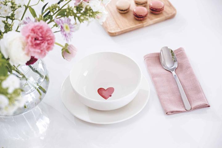Produktbild Villeroy & Boch Müslischale Sending Love With Love (16.90 cm, 0.59 l, 1 x)