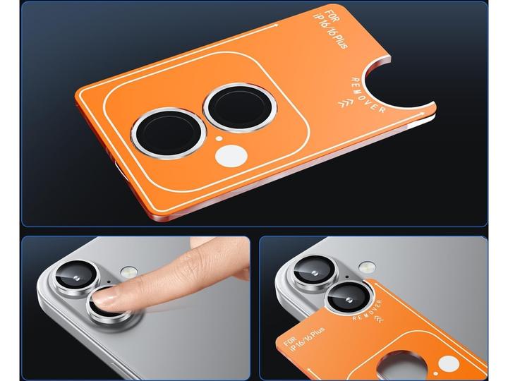 Produktbild Screenguard Camera Lens Protector Schutzglas Apple iPhone 16 (1 Stück, Apple iPhone 16)