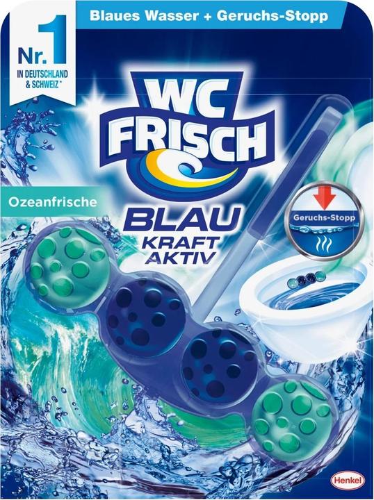 Produktbild WC Frisch Kraft-Activ Blauspüler Ozean