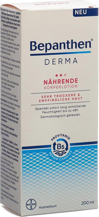 Actual product image Bepanthen Derma Nourishing Body Lotion (Body cream, 200 ml)