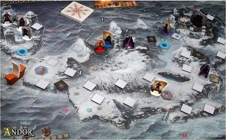 Actual product image Kosmos The Legends of Andor: The journey to the north - expansion (German)