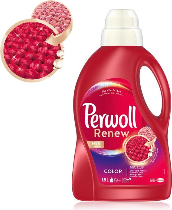 Productafbeelding Perwoll Renew vloeibare kleur 52 WL (52 Wascycli, Fles)