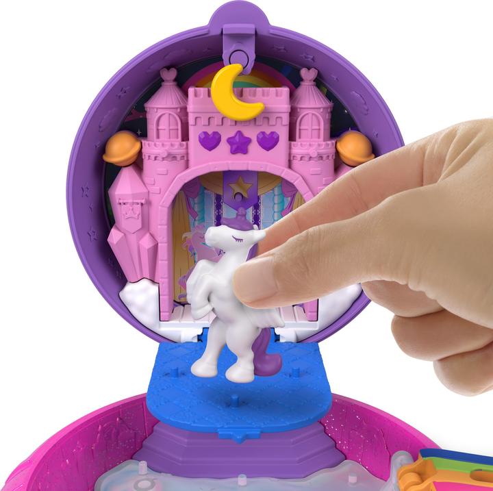 Immagine prodotto Polly Pocket BORSETTA DOPPIA SFERA UFO Spaziale Cofanetto