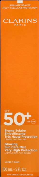 Immagine prodotto Clarins Solaires Brume Fattore di protezione solare 50 + (Spray solare, SPF 50, 150 ml)