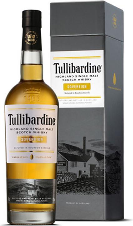 Image du produit Tullibardine Sovereign (Single Malt, Scotch Whisky, 1 x 70 cl)