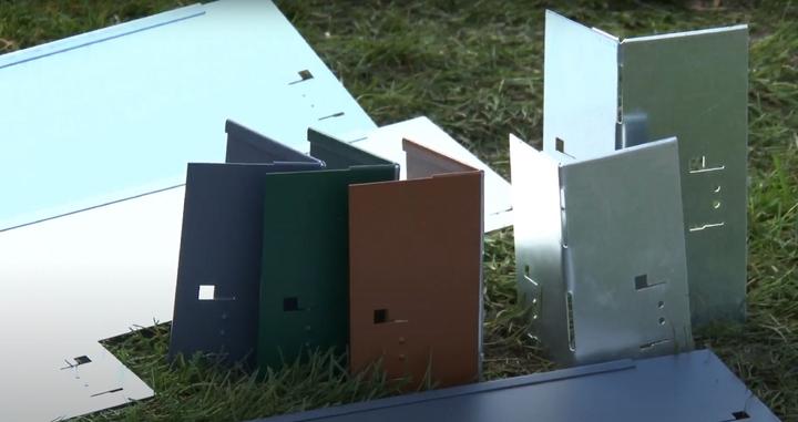 Produktbild Green Split Rasenkanten Metall Höhe 13.5-18.5 | Beeteinfassung | Beetumrandung | Beetbegrenzungen (18.50 cm)