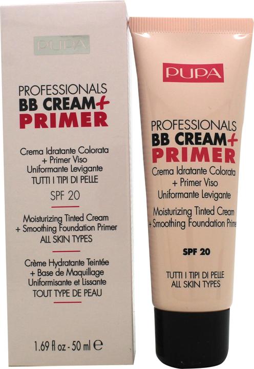 Actual product image Pupa Milano Professionals BB Cream + Primer (001 Nude)