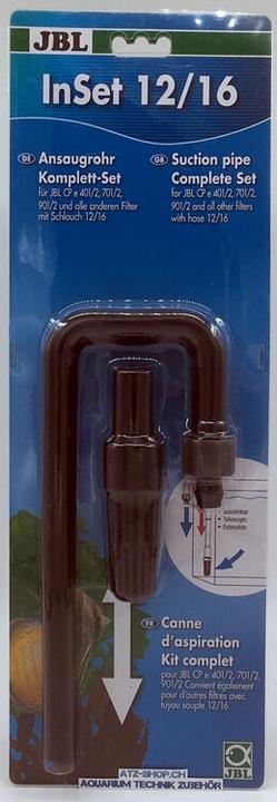 Actual product image JBL Aquaristik und Terraristik InSet 12/16 Intake pipe complete set
