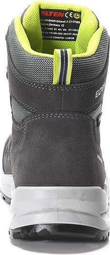 Actual product image Maddox ELTEN professional boots RILEY XXF BOA® GTX grey-lime Mid ESD O2 WR CI Gr. 43 (O2, 43)