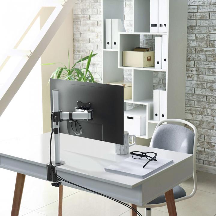 Produktbild Durable Monitorhalterung SELECT für 1 Mon. Tischbef Silber (Esstisch, 27.01")