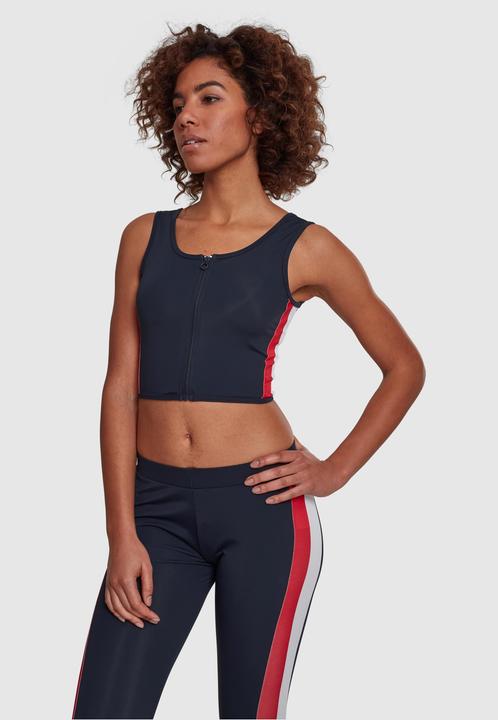 Produktbild Urban Classics Ladies Side Stripe Cropped Zip Top (S)
