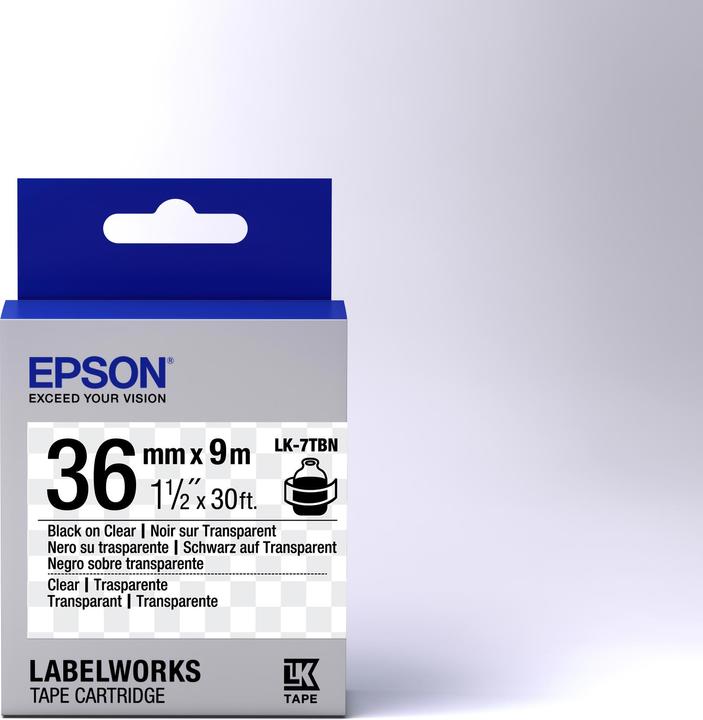Produktbild Epson Etikettenkassette Lk-7tbn