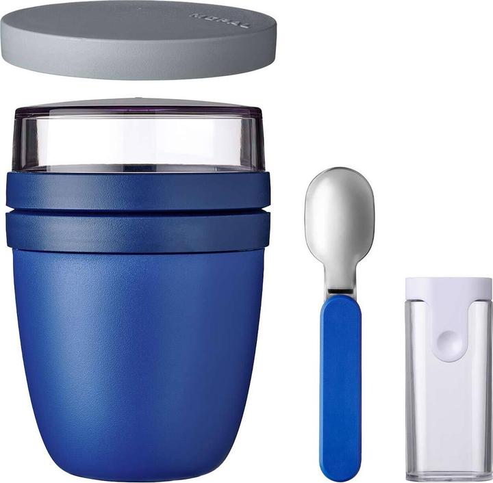 Produktbild Mepal Ellipse Lunchpot mit Snack-Deckel und Klapplöffel