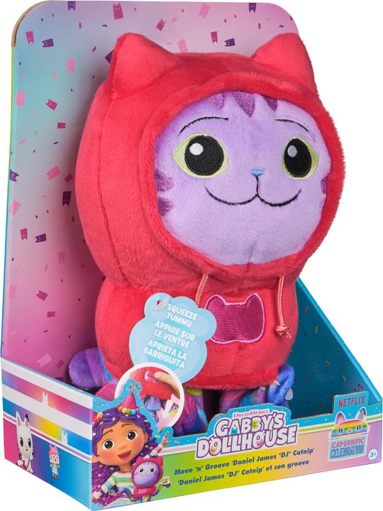 Gabby's Dollhouse Deluxe Plush DJ Catnip (25 cm)